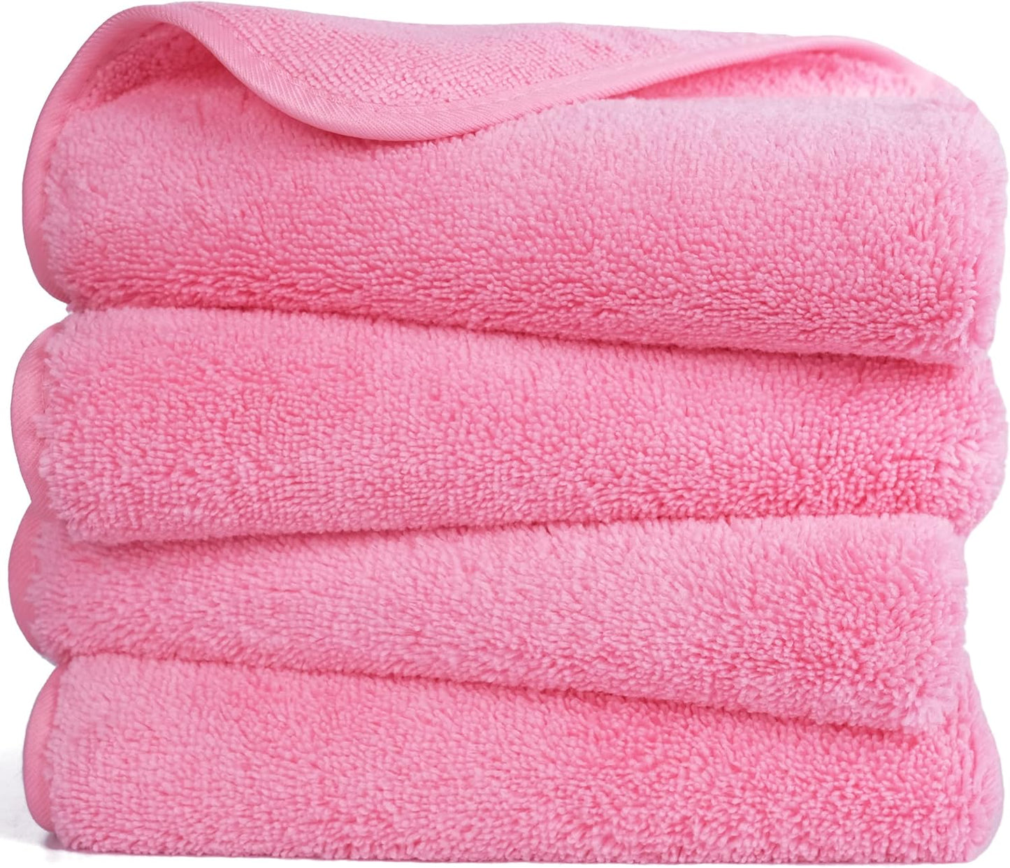 Quick Dry Lint Free Microfibre Hand Towel, 40 x 76 cm, Set of 4