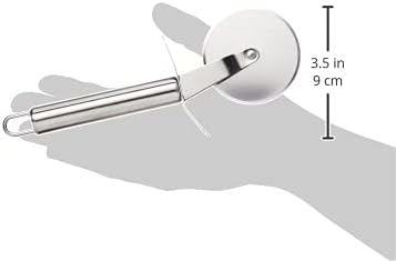 Stainless Steel Kitchen Prep Pizza Cutter Roller 8cm Blade Best Pizza Knife.