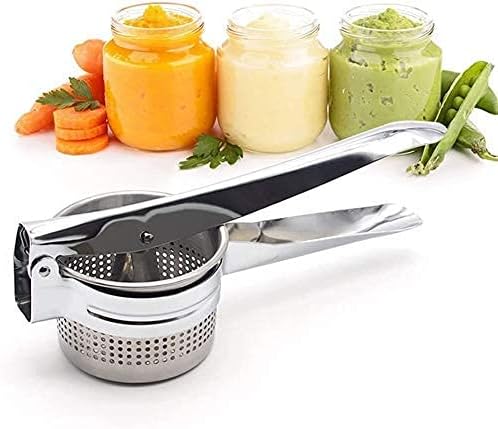 Heavy Duty Steel Potato Ricer Masher Juicer Vegetable Fruit Press Maker.