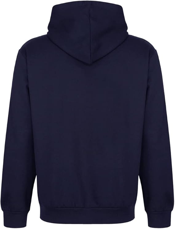 Mens Reclaimed Yarn Eco Friendly Anti Pil Soft Fleece Flexible Comfortable Workwear Zip Hooded Hoodie Top Sweatshirt