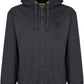 Mens Reclaimed Yarn Eco Friendly Anti Pil Soft Fleece Flexible Comfortable Workwear Zip Hooded Hoodie Top Sweatshirt