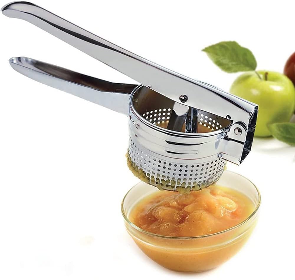 Heavy Duty Steel Potato Ricer Masher Juicer Vegetable Fruit Press Maker.