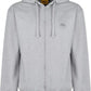 Mens Reclaimed Yarn Eco Friendly Anti Pil Soft Fleece Flexible Comfortable Workwear Zip Hooded Hoodie Top Sweatshirt
