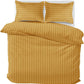 Duvet Cover Set Hotel Quality Stripes Satin