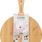 Juego de tabla y cortador para pizza Typhoon World Foods 