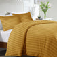 Duvet Cover Set Hotel Quality Stripes Satin