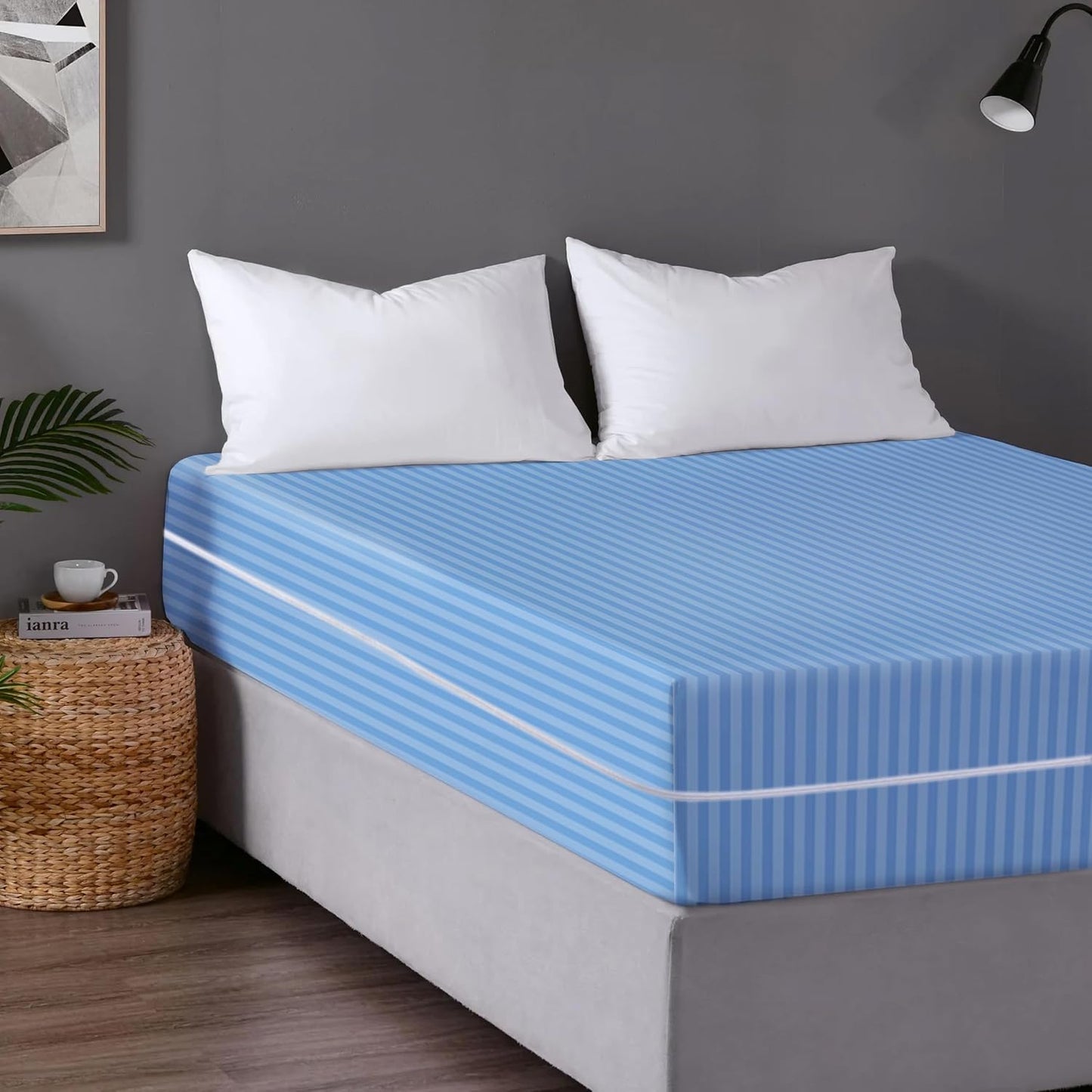 DNR Stripe Mattress Cover