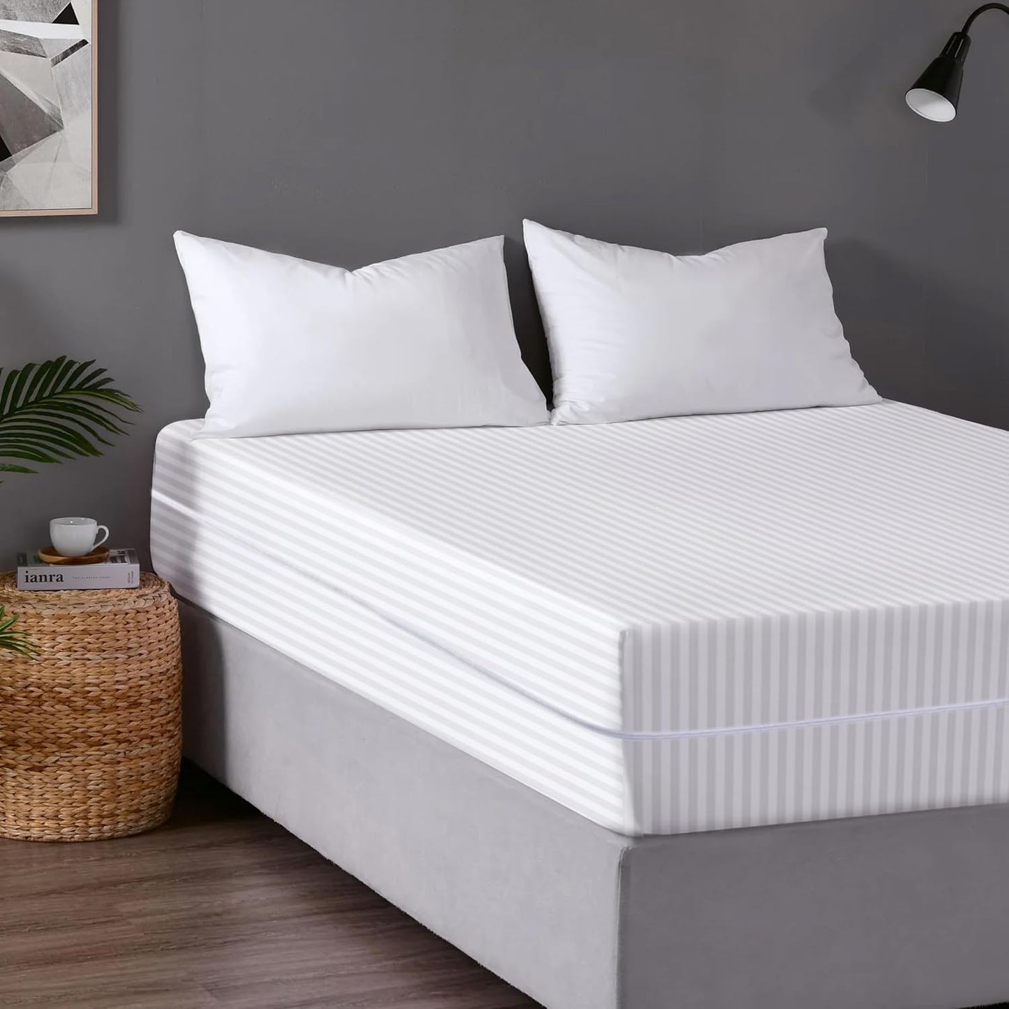 DNR Stripe Mattress Cover