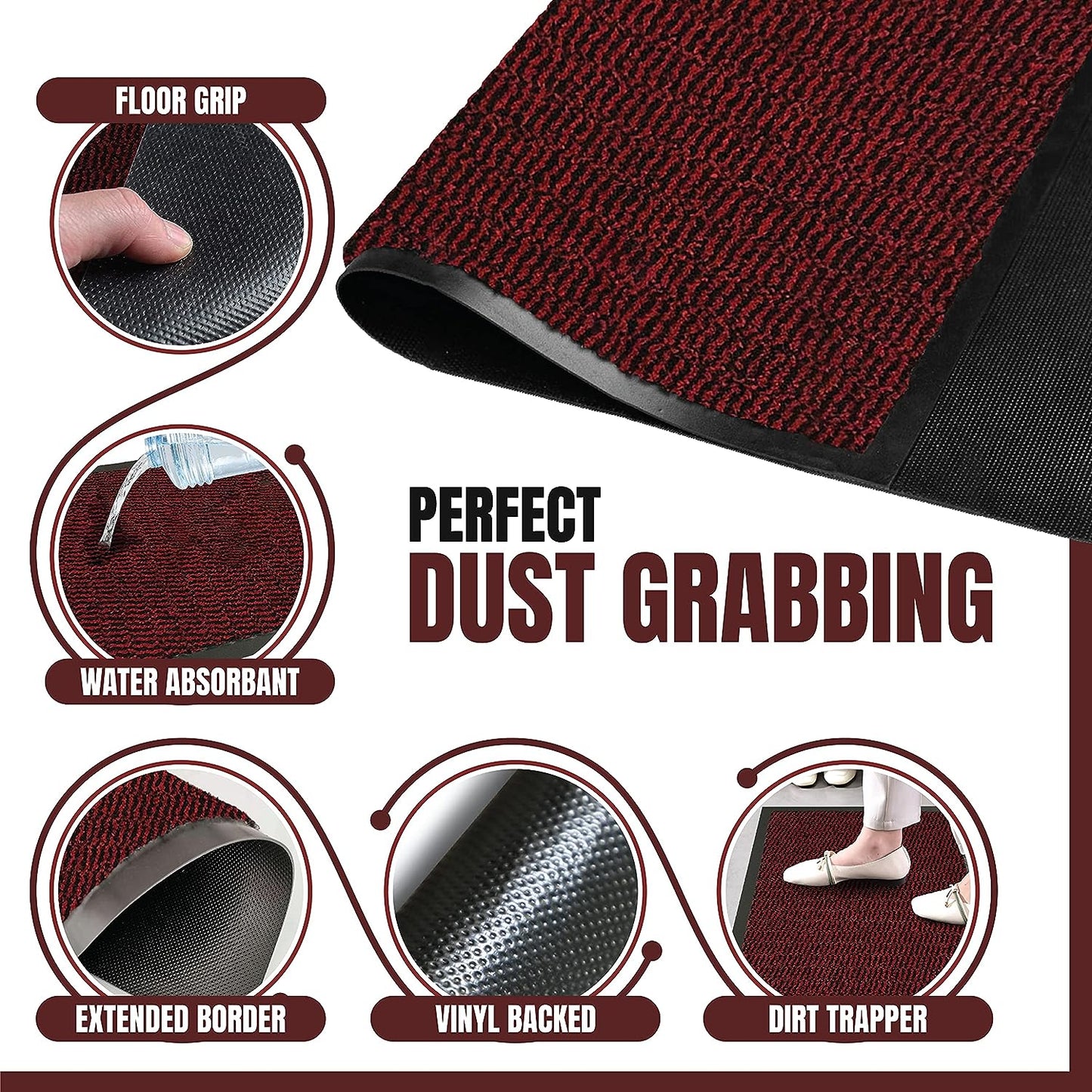 Washable Door Mats Indoor & Outdoor