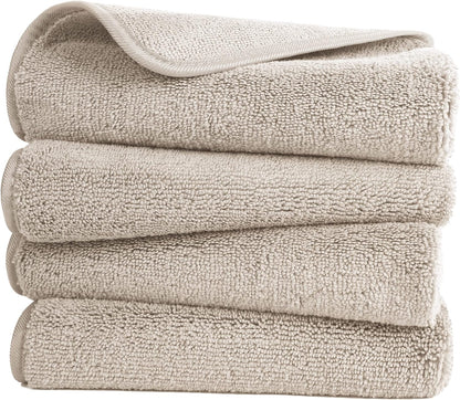 Quick Dry Lint Free Microfibre Hand Towel, 40 x 76 cm, Set of 4