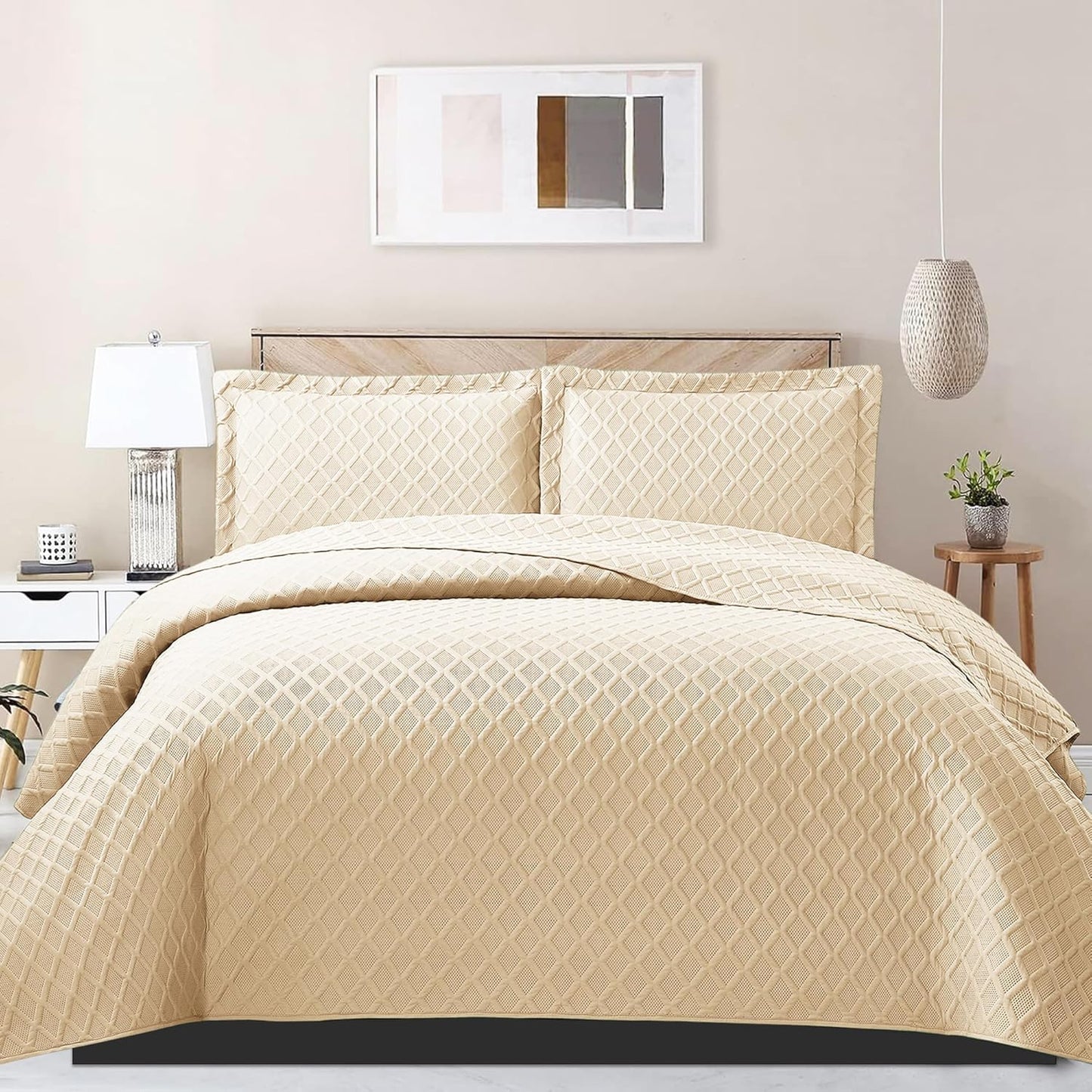 Quilted Bedspreads Embossed
