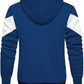 Mens Hoodie Zip up Hoodies Color Block Hooded Sweatshirt Long Sleeve Patchwork Tops with Pockets