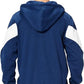 Mens Hoodie Zip up Hoodies Color Block Hooded Sweatshirt Long Sleeve Patchwork Tops with Pockets