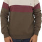 Men's Fleece Crew Neck Sweatshirt Pullovers Long Sleeve Jumper, Unisex Sweater