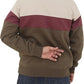 Men's Fleece Crew Neck Sweatshirt Pullovers Long Sleeve Jumper, Unisex Sweater
