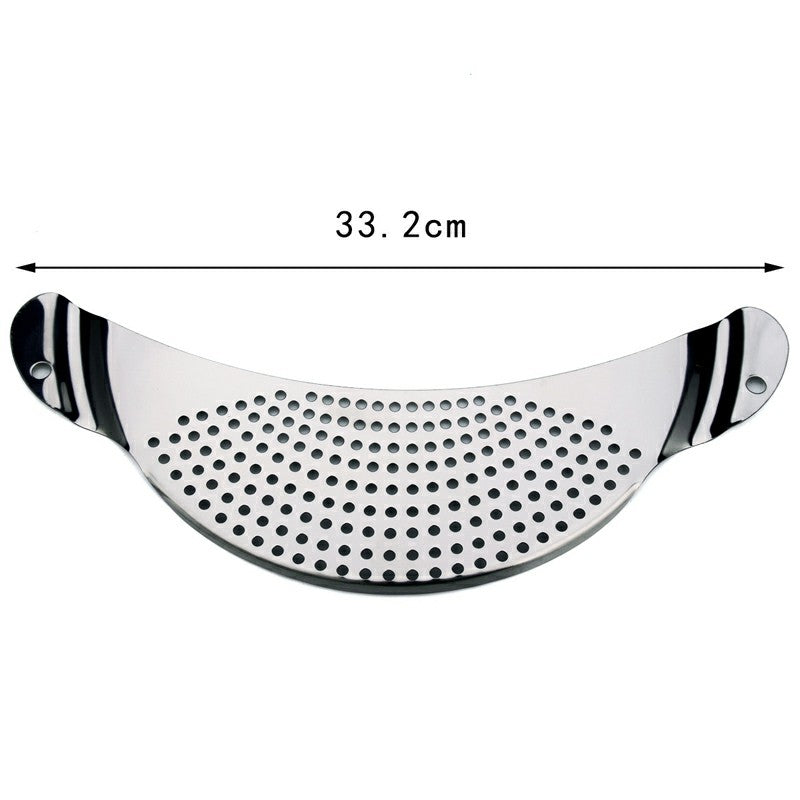 Stainless Steel Pan Drainer Pasta Vegetable Strainer Colander Sieve