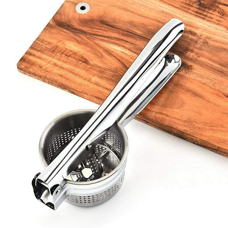 Heavy Duty Steel Potato Ricer Masher Juicer Vegetable Fruit Press Maker.