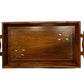 Butler Wooden Serving Tray Set