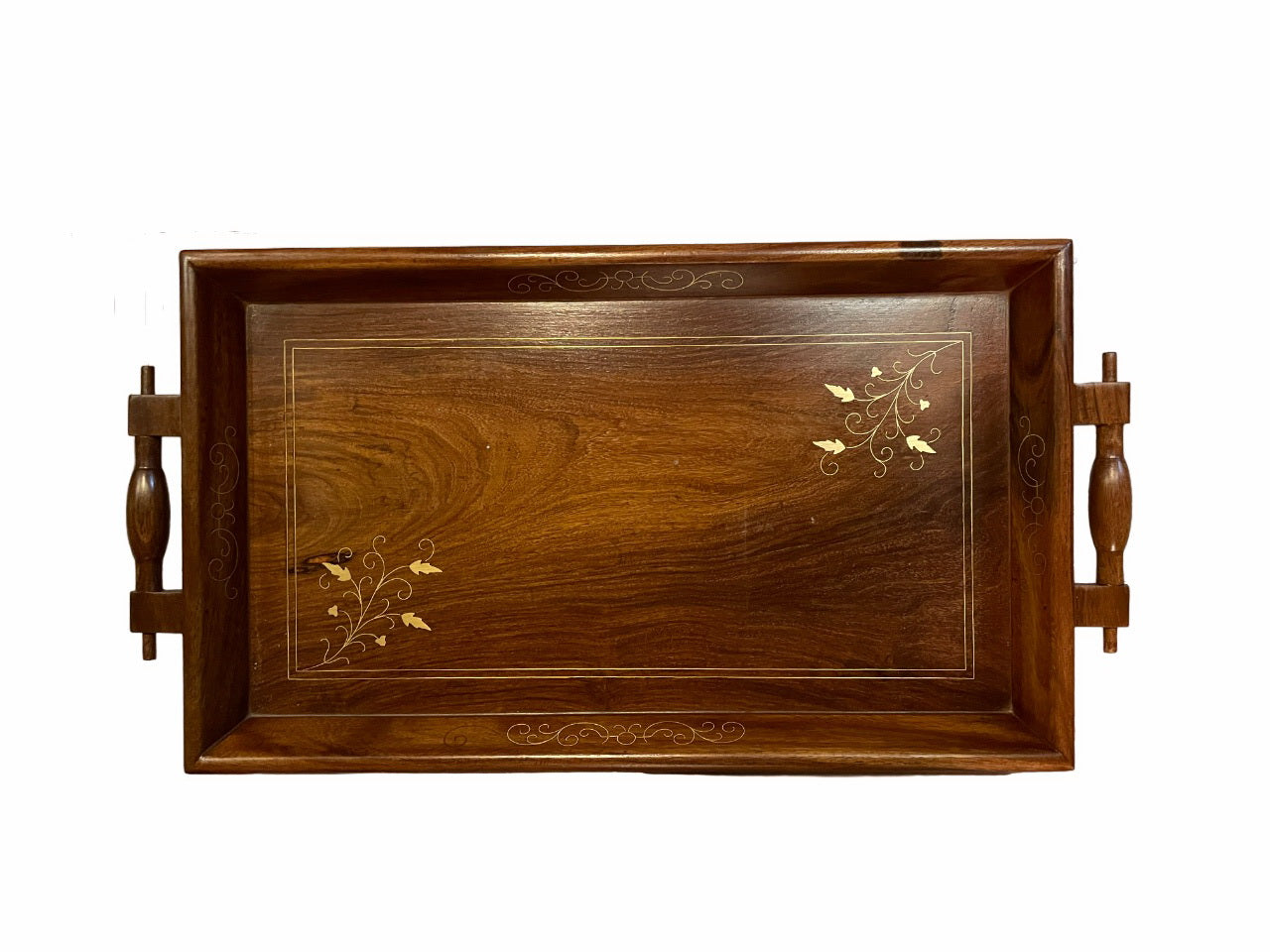 Butler Wooden Serving Tray Set