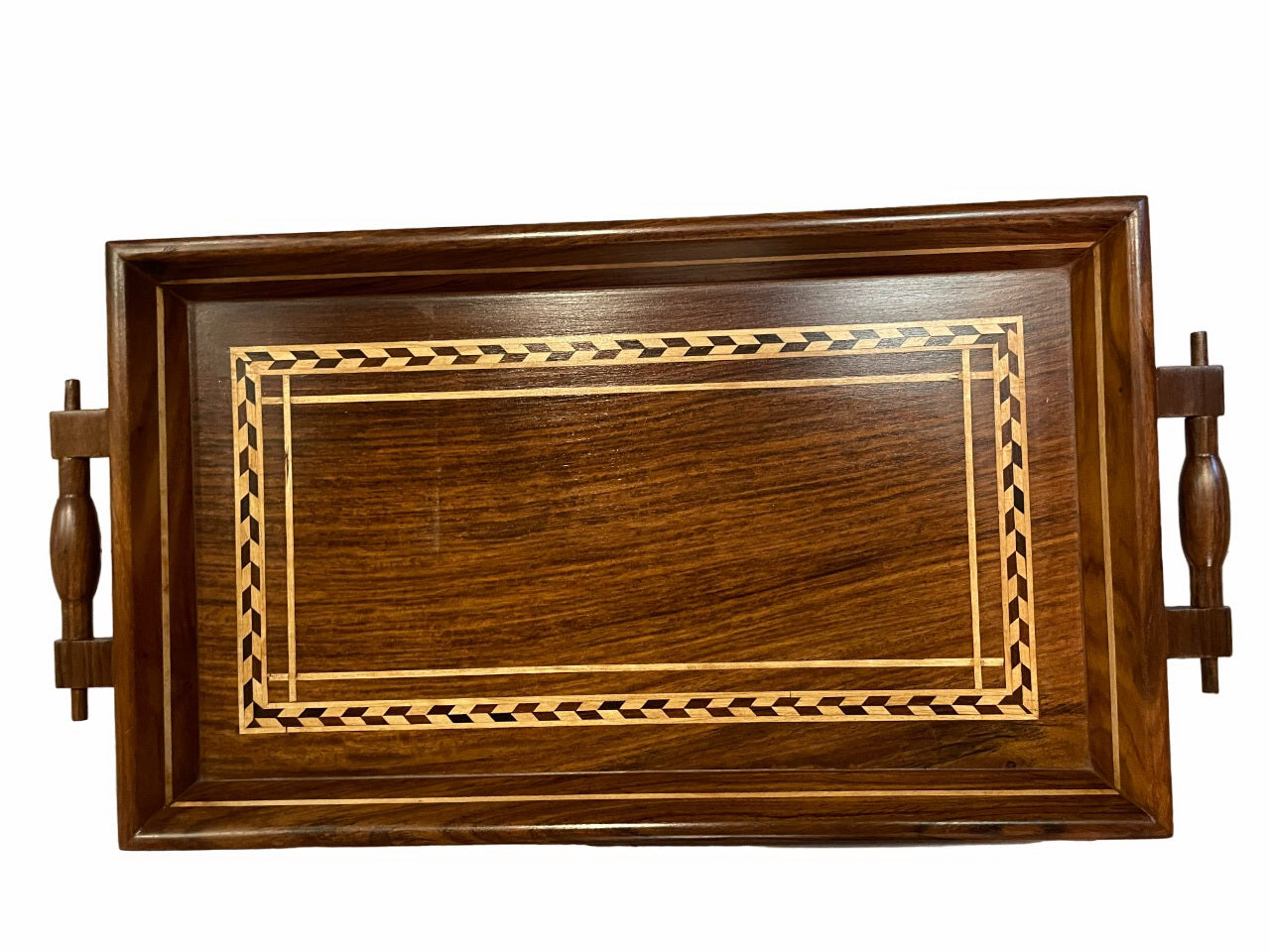 Butler Wooden Serving Tray Set