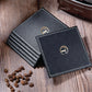 Faux Leather Square Tea Coasters