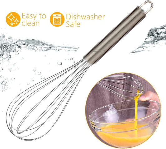 Professional Stainless Steel Heavy Duty Balloon Whisk