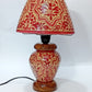 Camel Skin Lamp Shade/Hand Painted & Hand Made Lamp/Camel Skin Lamp /(15 inch)