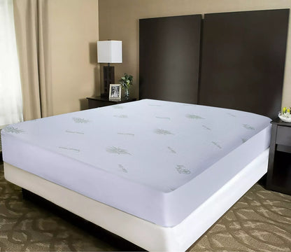 Charms Trend Extra Deep Quilted Non Waterproof Mattress Bamboo Protector Cover