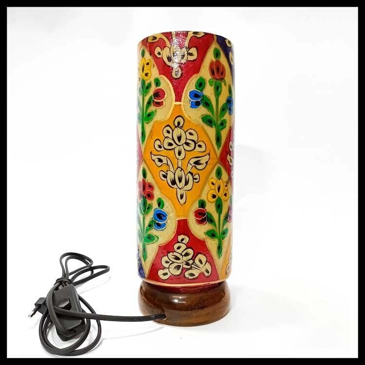 Camel Skin Lamp Glass Shape/Hand Painted & Hand Made Lamp/Camel Skin Lamp /(30 cm)