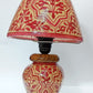 Camel Skin Lamp Shade/Hand Painted & Hand Made Lamp/Camel Skin Lamp /(15 inch)