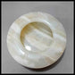 Onyx Ash Tray/Pakistani Handcrafted Marble Ashtray/Homedecor (6 inch)