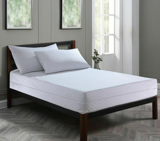 Charms Trend Quilted Zipped Mattress Protector-  Total Encasement with Zip Mattress Protector