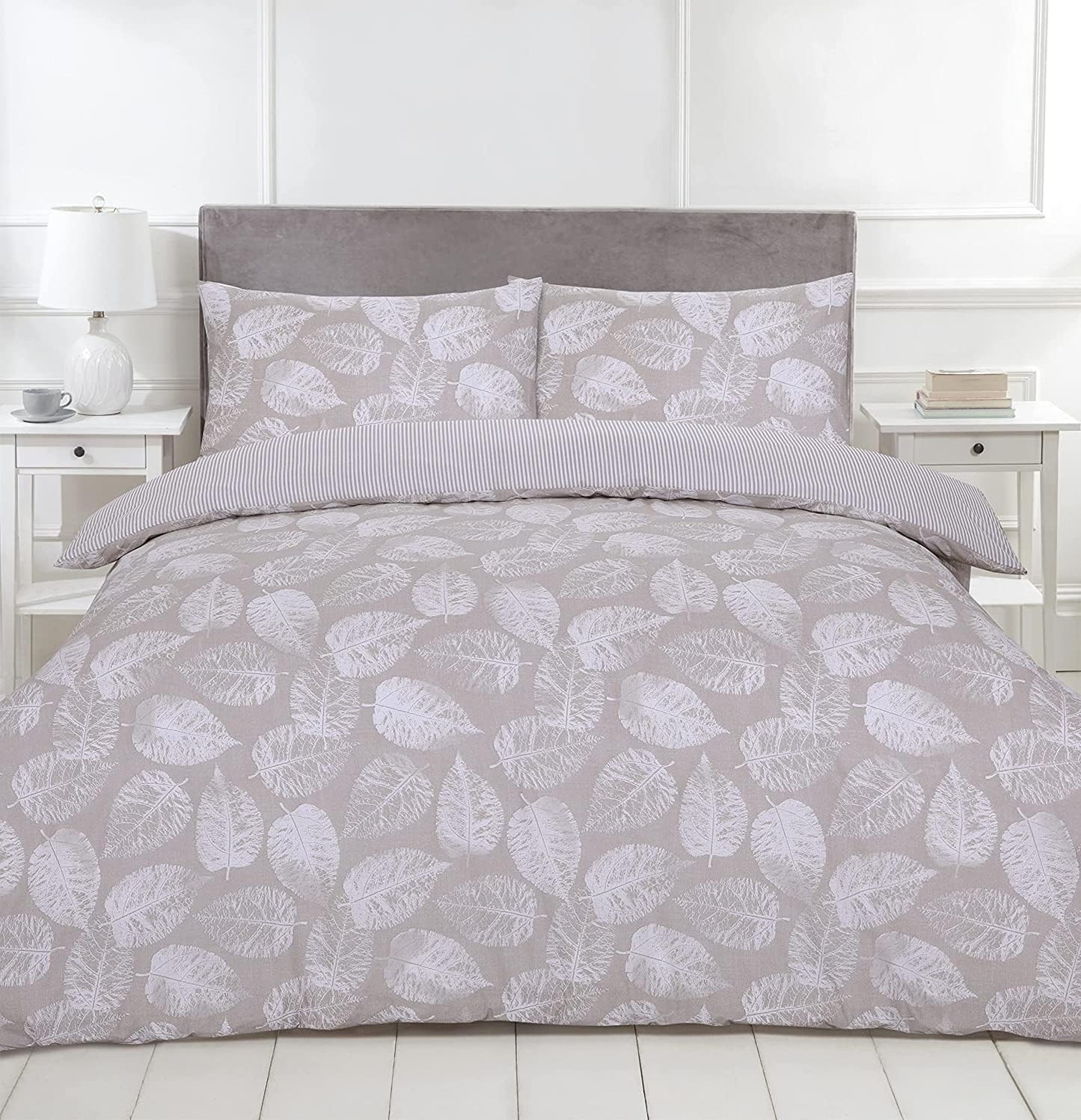 Percale Printed Duvet Cover Set with Pillowcase